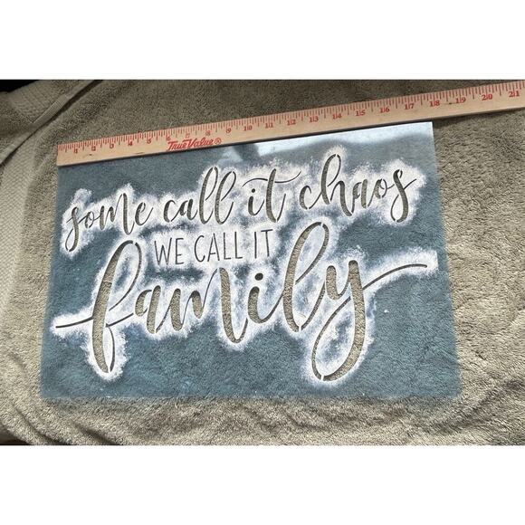 5 Large Reusable Mylar Stencils With Sayings - Used- Hunting Family Porch Signs - Picture 7 of 10